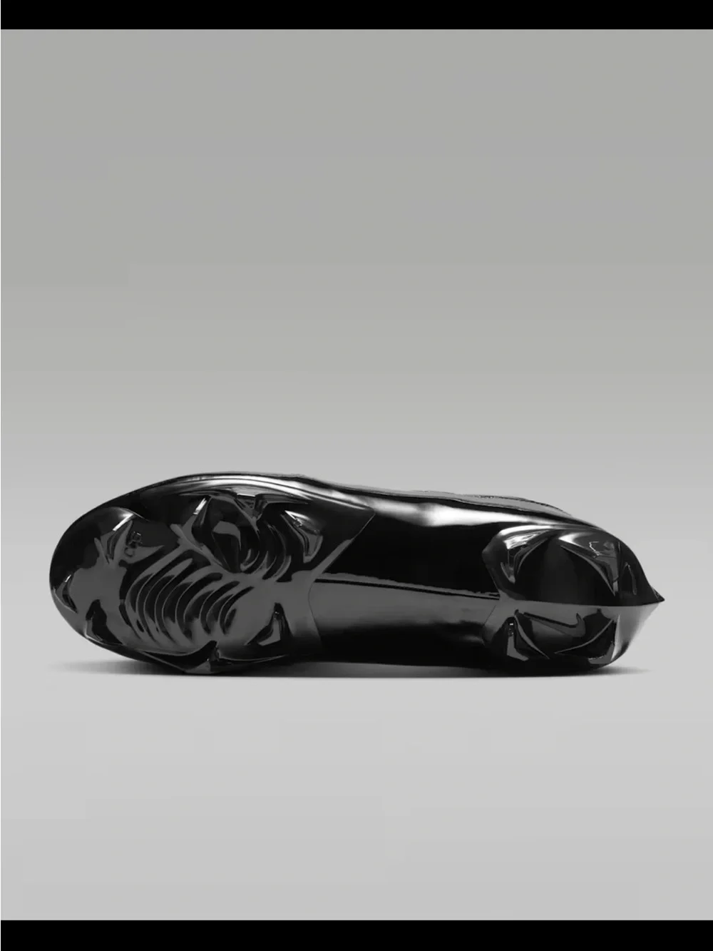 Men's Black Low-Top Football Cleats